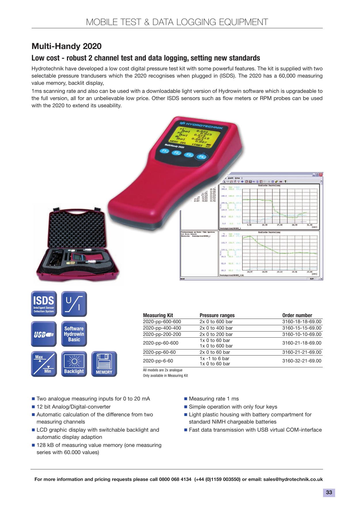 Hydrotechnik Multi Handy 2020
